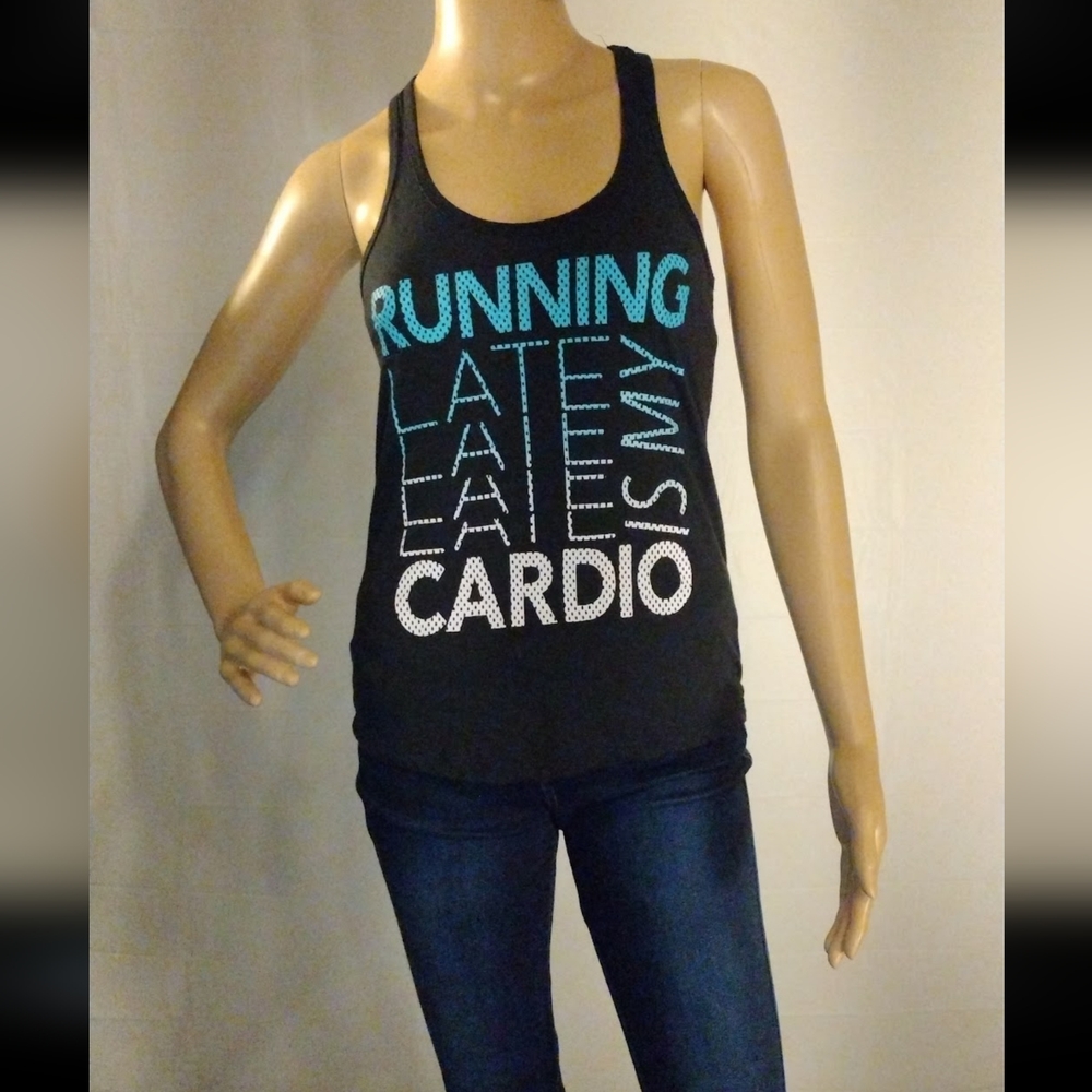 SO Running late tank top